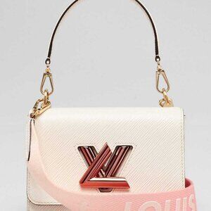 Louis Vuitton Quartz/Pink Epi Leather Twist PM Bag